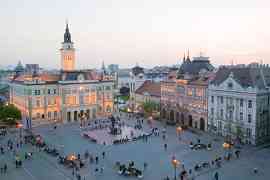 塞尔维亚的夜景 塞尔维亚的夜景