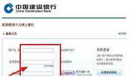 建行个人网上银行登录